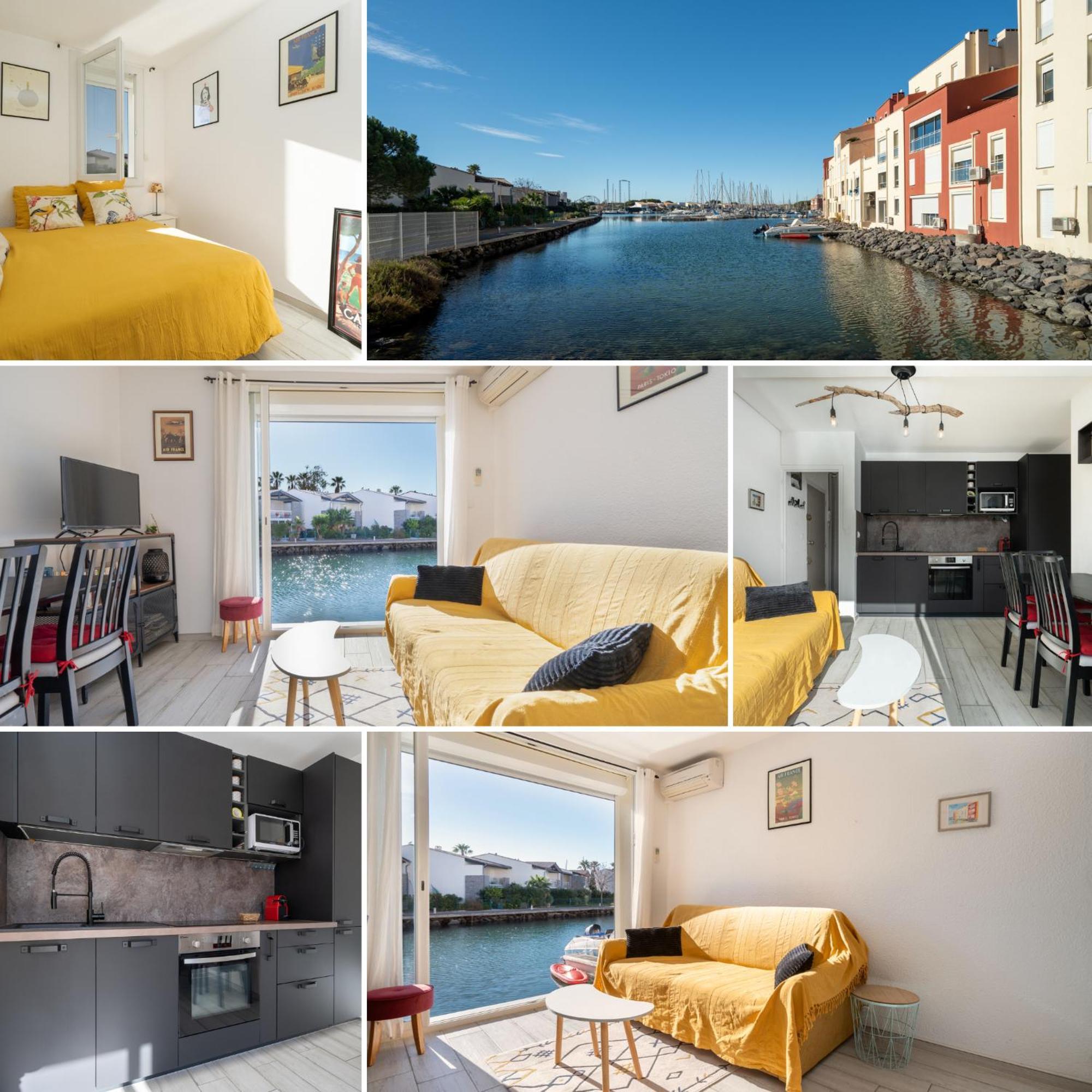 Apartment L'echappee Marine - Classe 2 Etoiles Parking Prive Agde